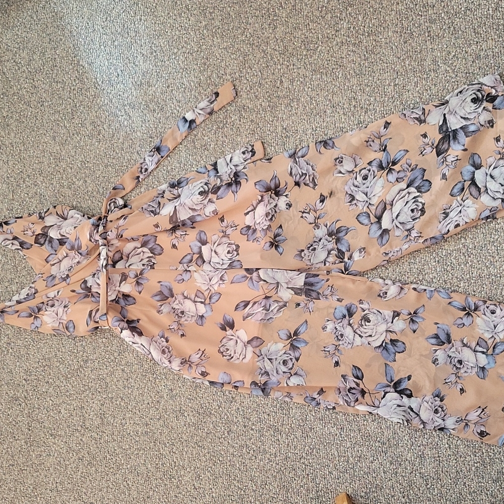 Floral jumpsuit